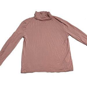 h&m divided pink turtleneck